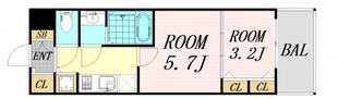 S-RESIDENCE日本橋Qualierの物件間取画像